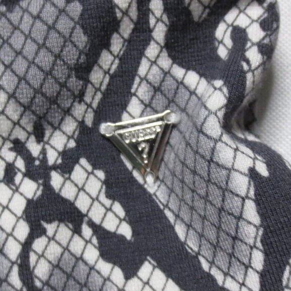 4/$14 GUESS womens PANTS gray YOGA leggings SNAKESKIN active HIGH-RISE SIZE M - Picture 2 of 11